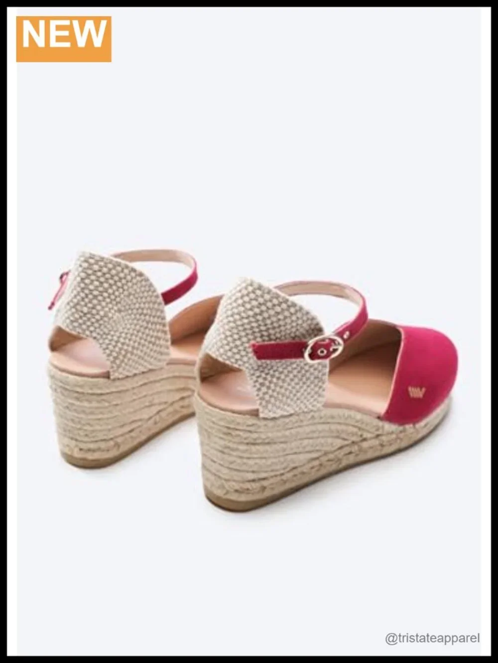 Canvas Wedge Sandals Handmade Espadrille Ankle Strap Breathable